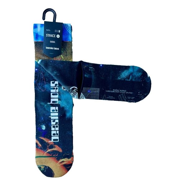 Stance x Beastie Boys M485A Socks ( M ) - Picture 1 of 1